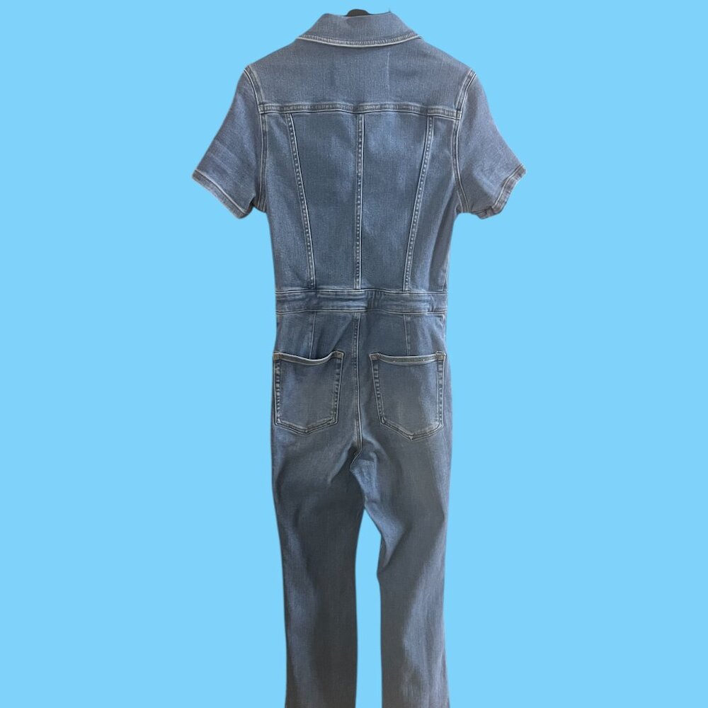 GOOD AMERICAN Collection Edition 2022 ZARA Denim Jumpsuit - Picture 6 of 10